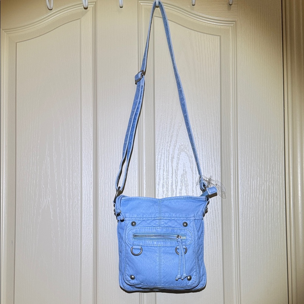 Light Blue Crossbody Bag